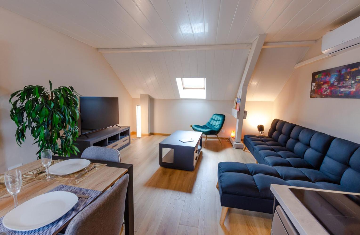 Appartement Balneo-Detente Sainte-Helene-du-Lac Luaran gambar